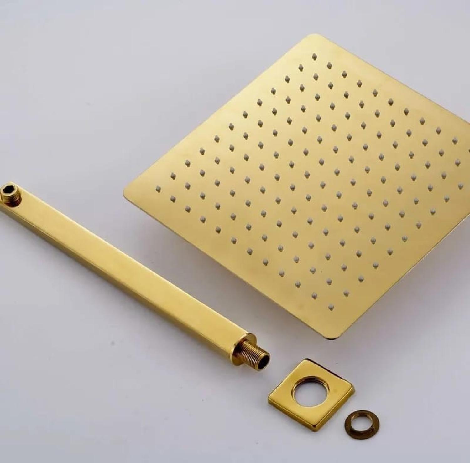 Showermixer, Shower mixer, concealed shower mixer, Golden shower mixer, 5 way shower mixer.
